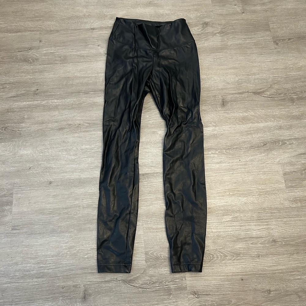 White House Black Market Leather Pants Size 4